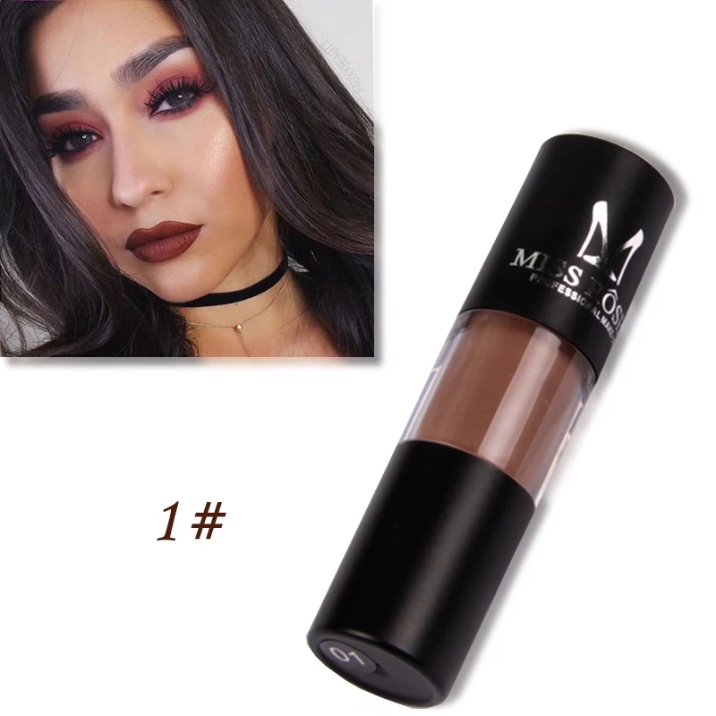 12pcs/lot Miss Rose Matte Lipstick Waterproof Liquid Nutritious Easy to Wear Long-lasting Makeup Lip gloss 12 Color |