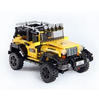 610pcs offroad adventure set building blocks car series bricks toys for kids educational kids gifts model