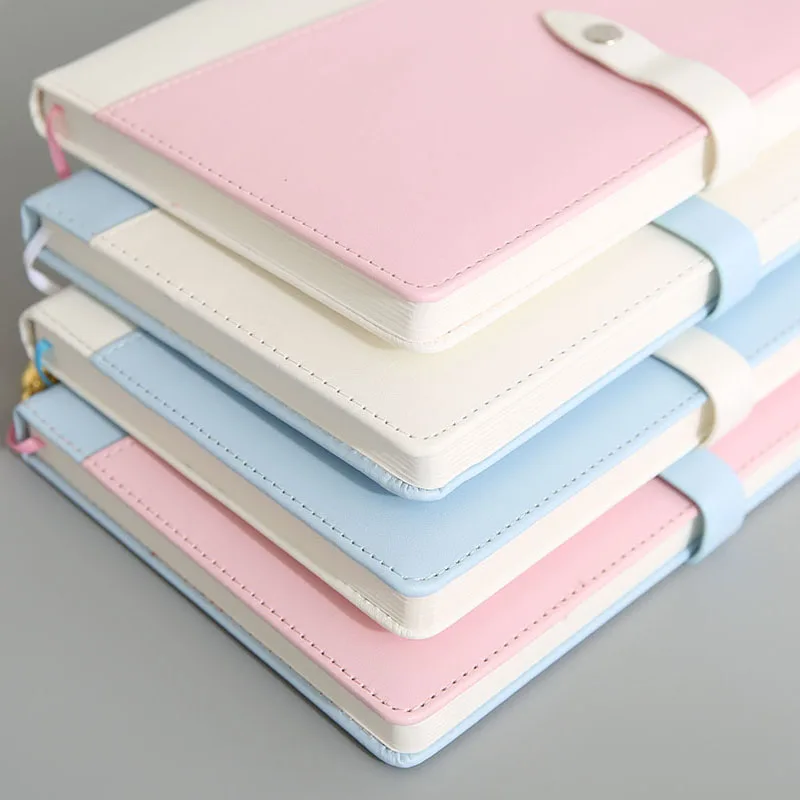 2019 новый симпатичный кожаный школьников в твердом переплете тетрадь блокноты