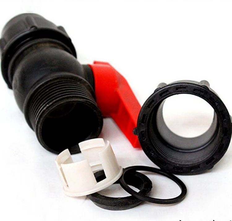 32 мм Пластиковый Трубчатый интерфейс ирригационный трубный клапан микросопло