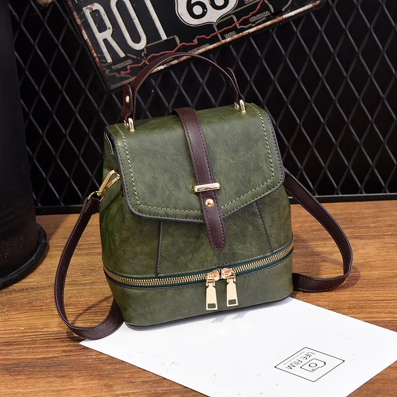 WERAIMJX кожаный рюкзак модный новейший Mochila Feminina Большая вместительная сумка для