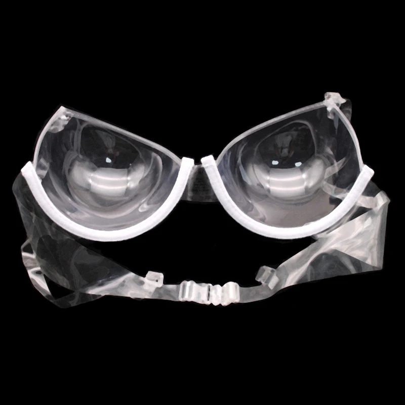 Сексуальный бюстгальтер нижнее белье прозрачный пуш ап ультра тонкий невидимый