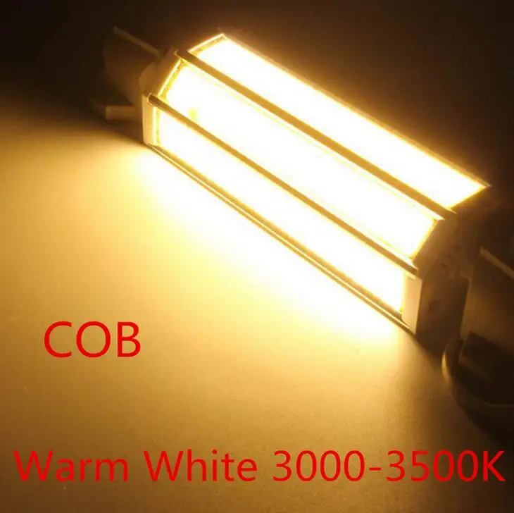 220 В R7S светодиодный ная лампа 78 мм 118 135 189 9 Вт 13 15 20 COB Светодиодная замена