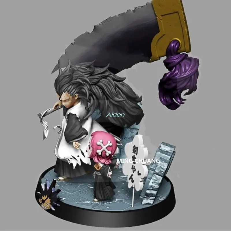 10 &quotBLEACH статуя Gotei 13 бюст Kusajishi Yachiru полная длина портрет Kenpachi Zaraki GK фигурка PF