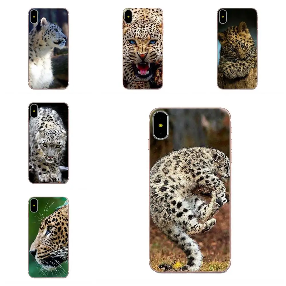 ТПУ чехлы Капа Снежный Леопард для Huawei P7 Honor 4C 5A 5C 5X 6 6C 6A 6X 7 7X 8 9 V8 V10 Y3II Y5II Y6II G8 Play