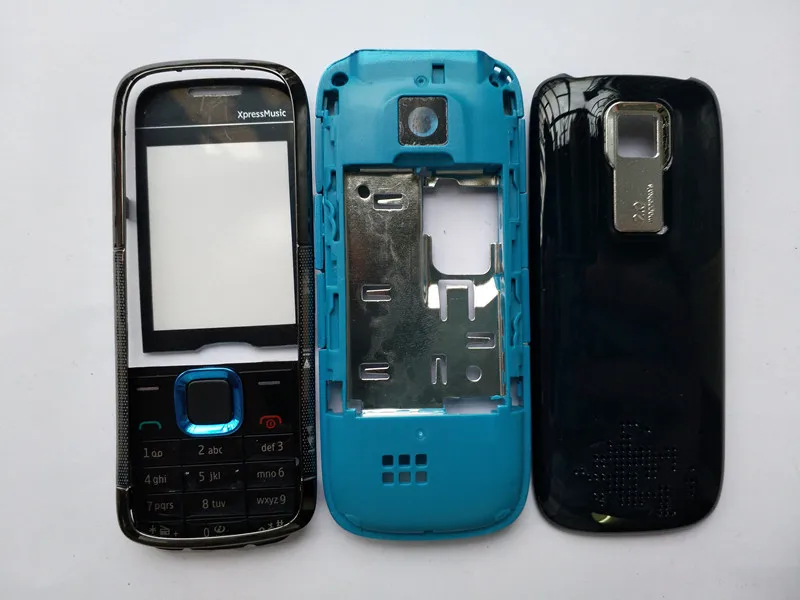 Новый корпус чехол для Nokia 5130 Xpressmusic с английской клавиатурой|case for nokia|case forcase case |
