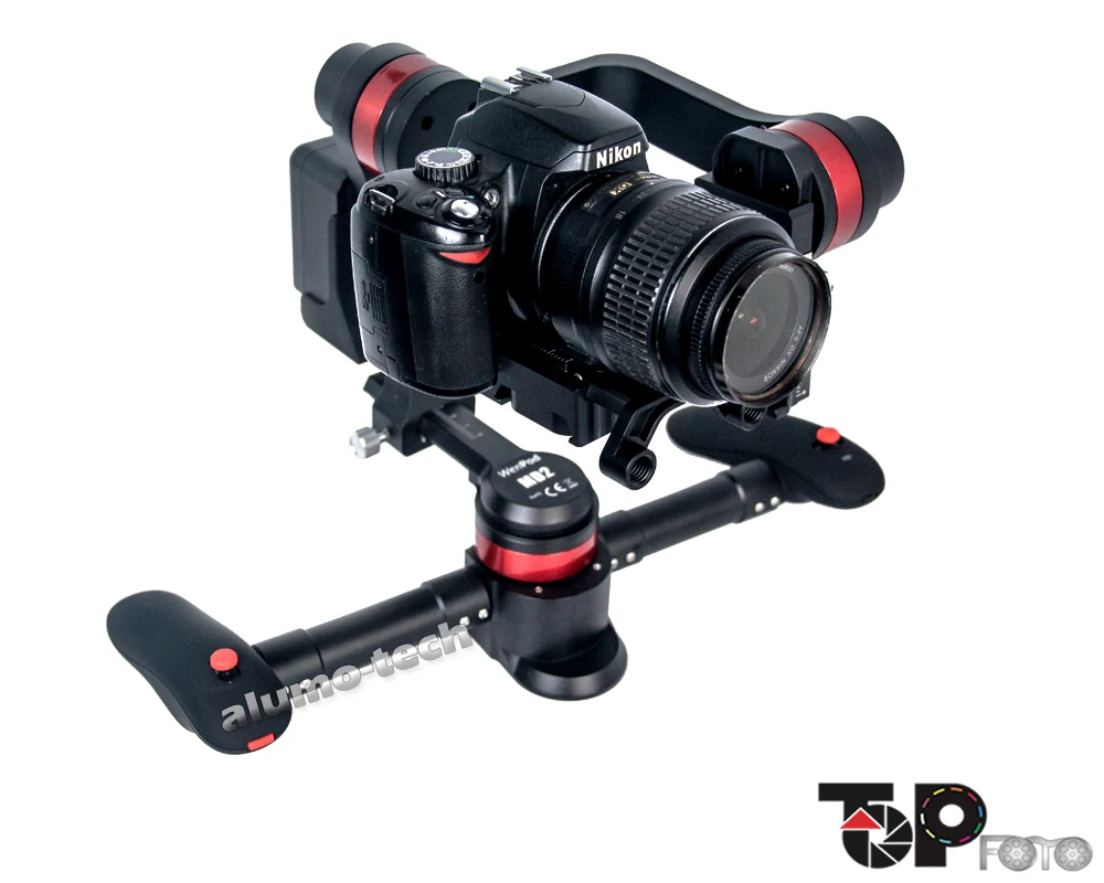 Стабилизатор для оригинальный Wenpod MD2 ручной черный Бесщеточный 3 оси gimbal с Самые