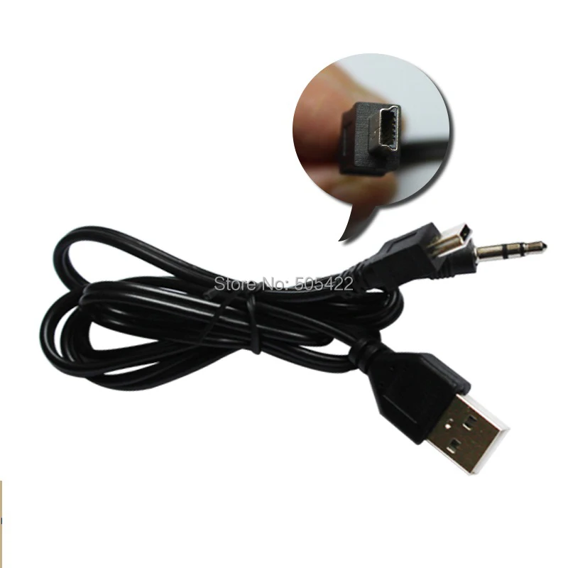 50 шт./лот 3 5 мм Aux аудио мини USB кабель Шнур адаптер зарядное устройство для iHome