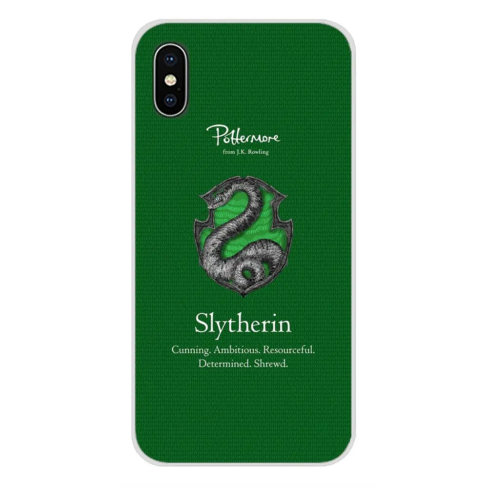 images 11 Прозрачный чехол-сумка из ТПУ для huawei G7 G8 P7 P8 P9 P10 P20 P30 Lite Mini Pro P Smart Plus Slytherin - Цвет: images 11