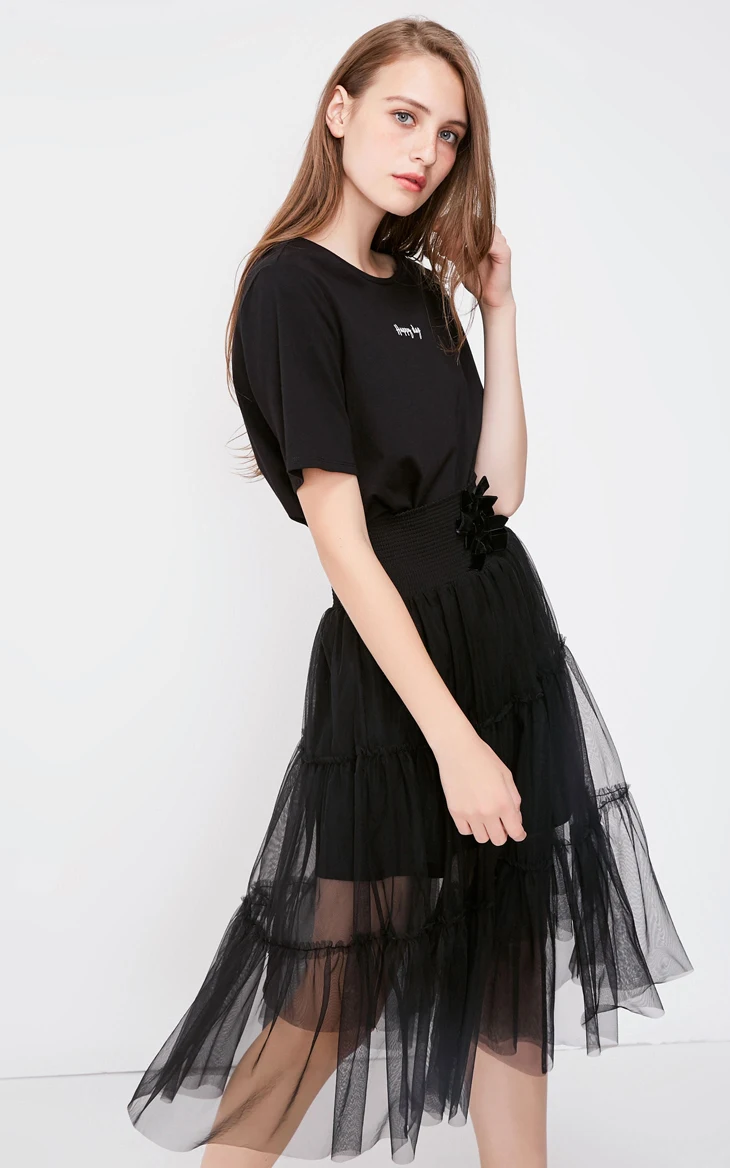 Vero Moda футболка с надписью Gauzy летнее платье | 318361509
