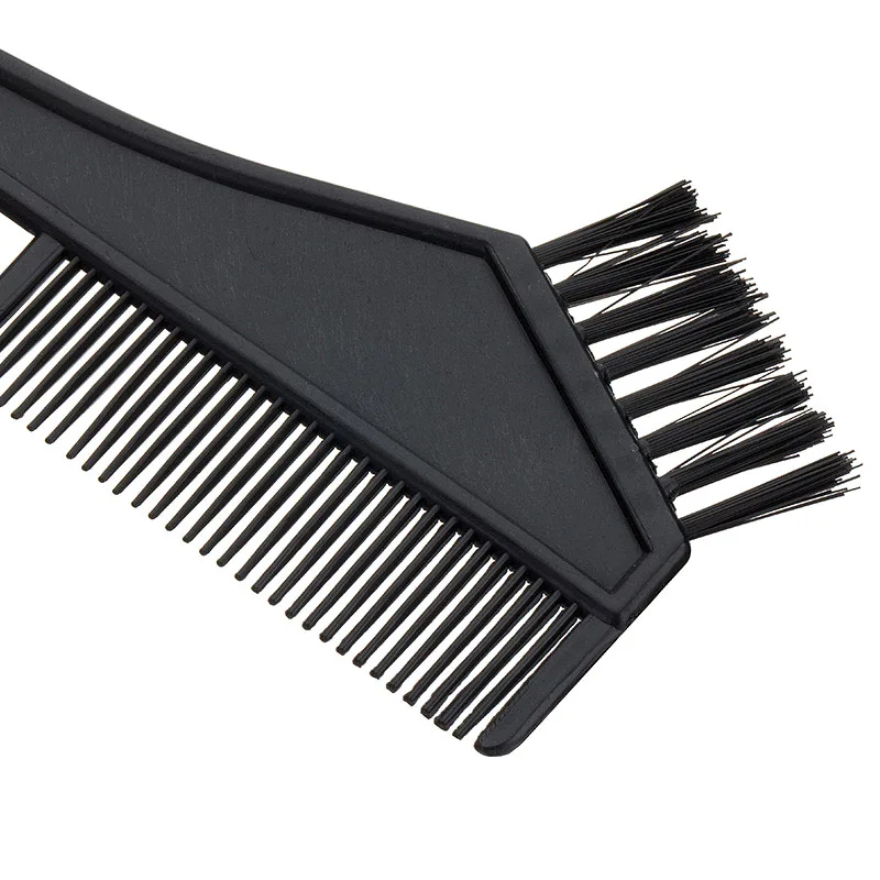 4 шт./компл. расческа для окрашивания волос черная пластиковая миска смешивания