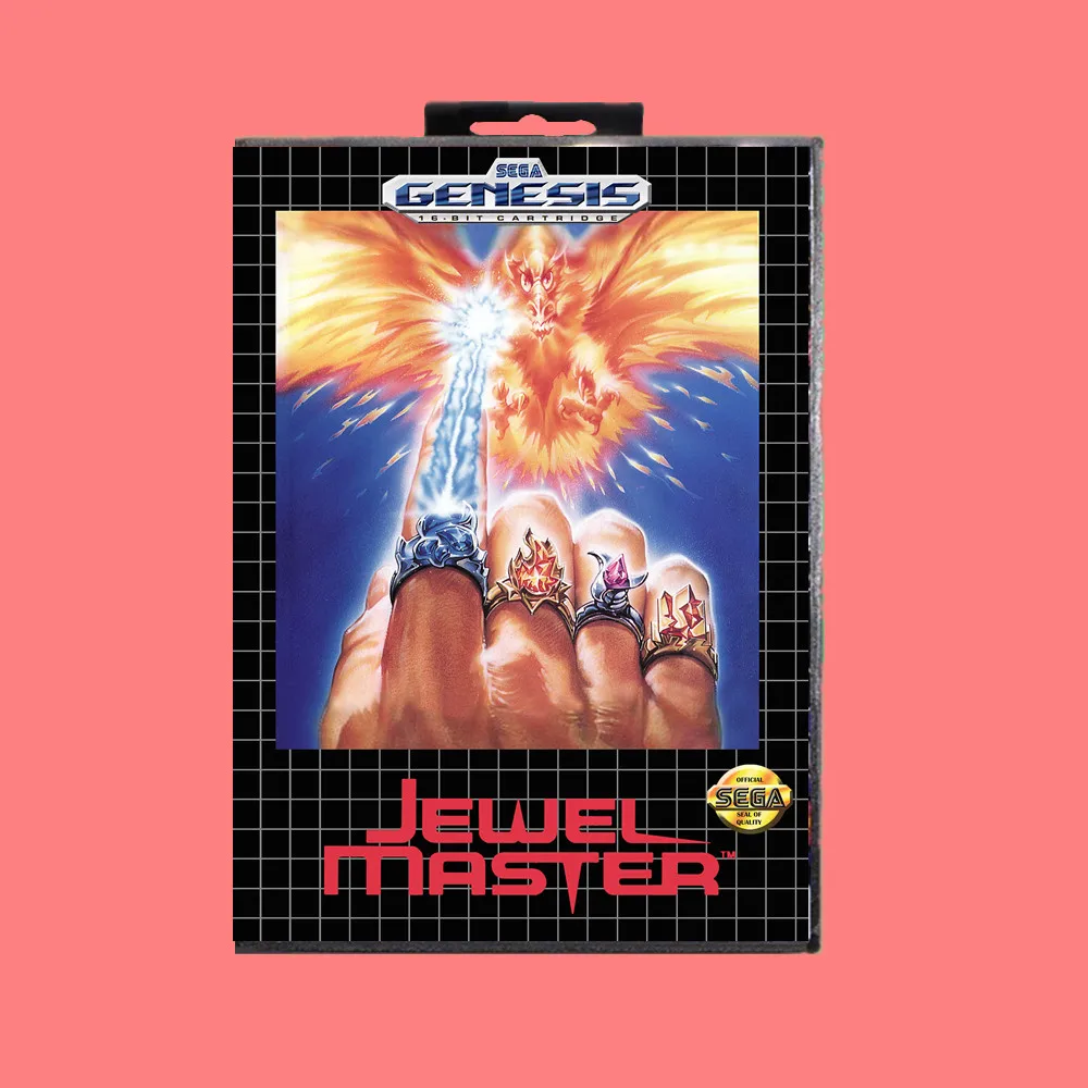 Драгоценный Камень Мастер 16 бит MD игровая карта с розничной коробкой для Sega Genesis