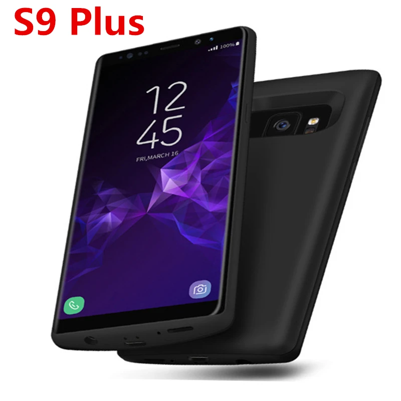 Для samsung S9 плюс Батарея чехол 6000 мАч модное зарядное устройство для Galaxy s9 Plus