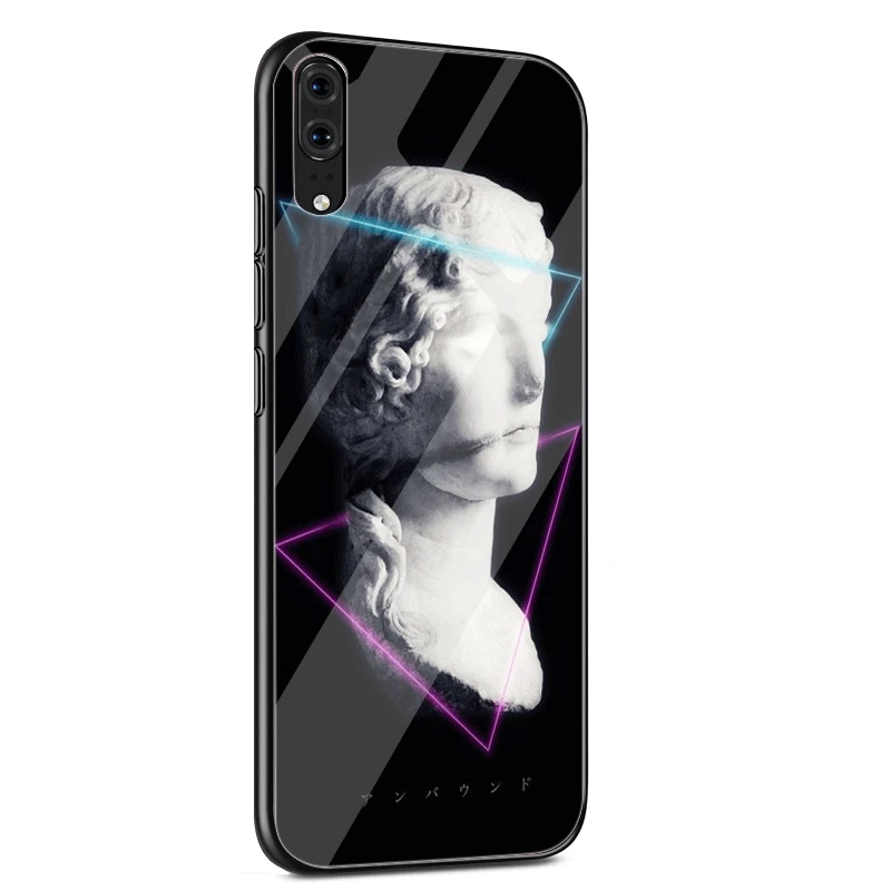 Стеклянный чехол Desxz Mona Lisa Art Для Huawei P10 P20 Lite Pro P Smart Mate 10 20 Y6 Y9 Honor 7A 8X9