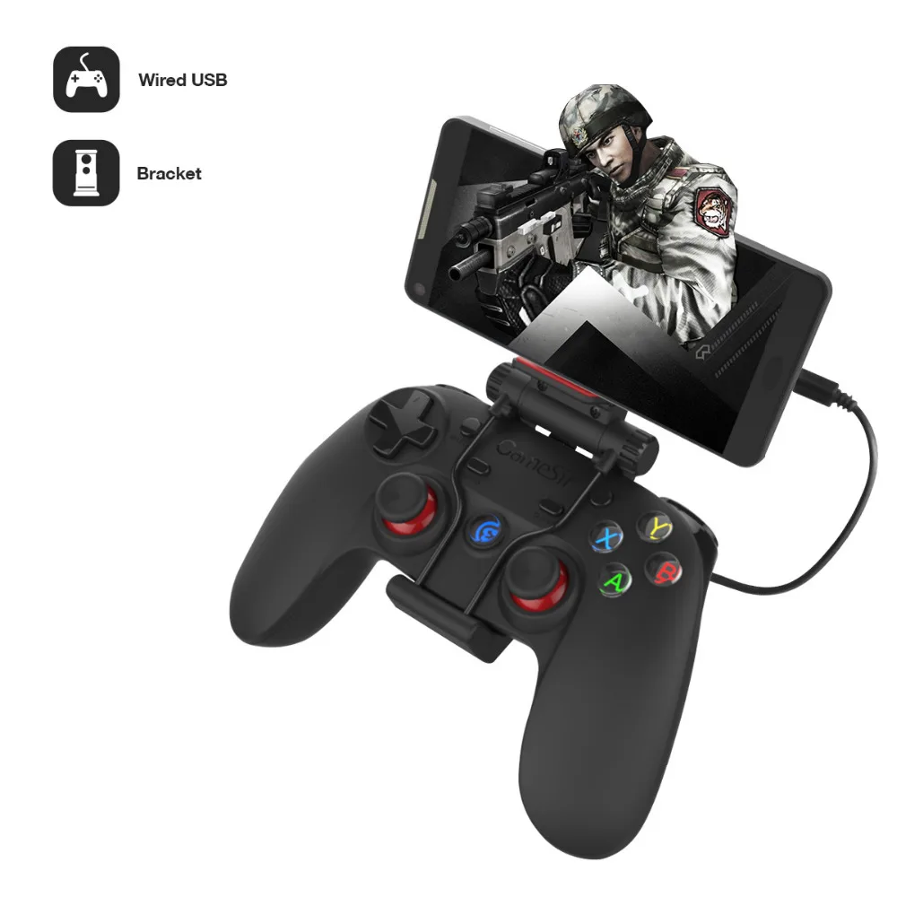 Gamesir G3w проводной геймпад контроллер для Android смартфон планшетный ПК с hoder