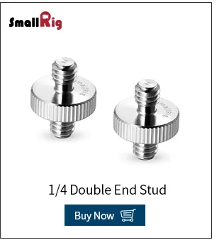 SmallRig 15 мм одиночный стержень зажим с двойной 1/"-20 внутренней резьбой для dslr-системы поддержки Rig-842