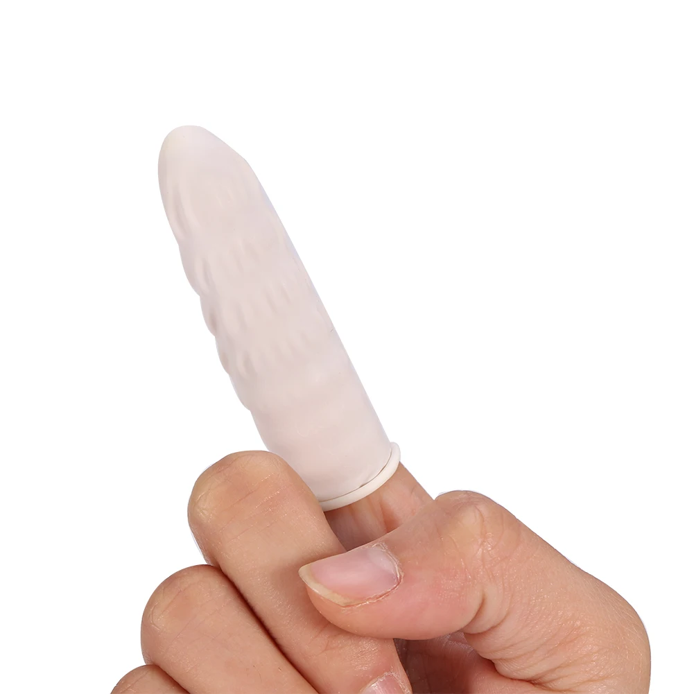 Одноразовые антистатические резиновые латексные напальчники для татуировок 100