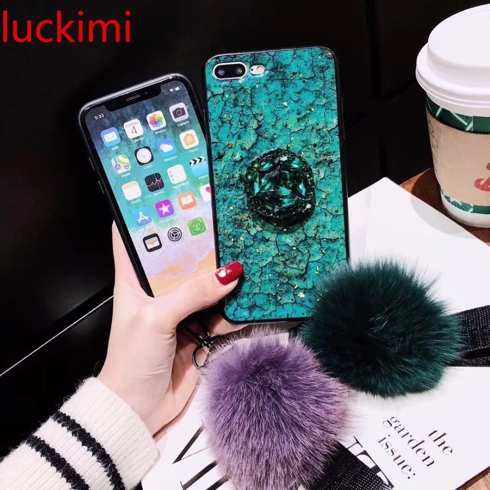 For xiaomi 8 5x 6x mix2s note3 8lite 8se Gold Bling Marble Case |