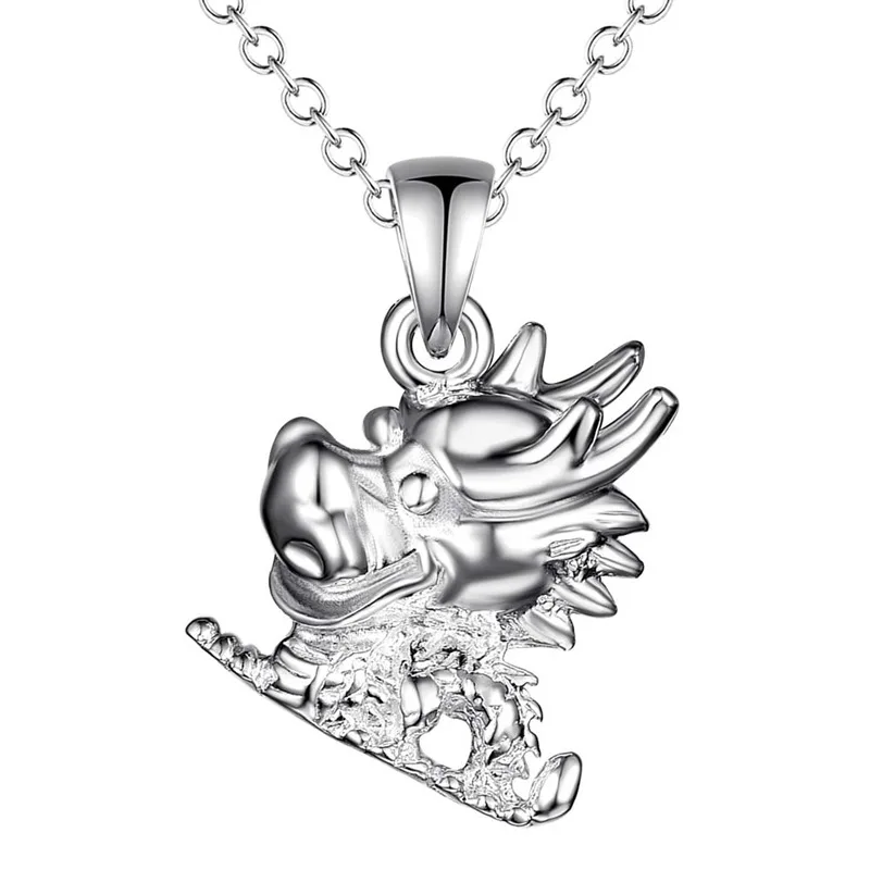 Набор ювелирных изделий с серебряным покрытием милый платок животными и серьги