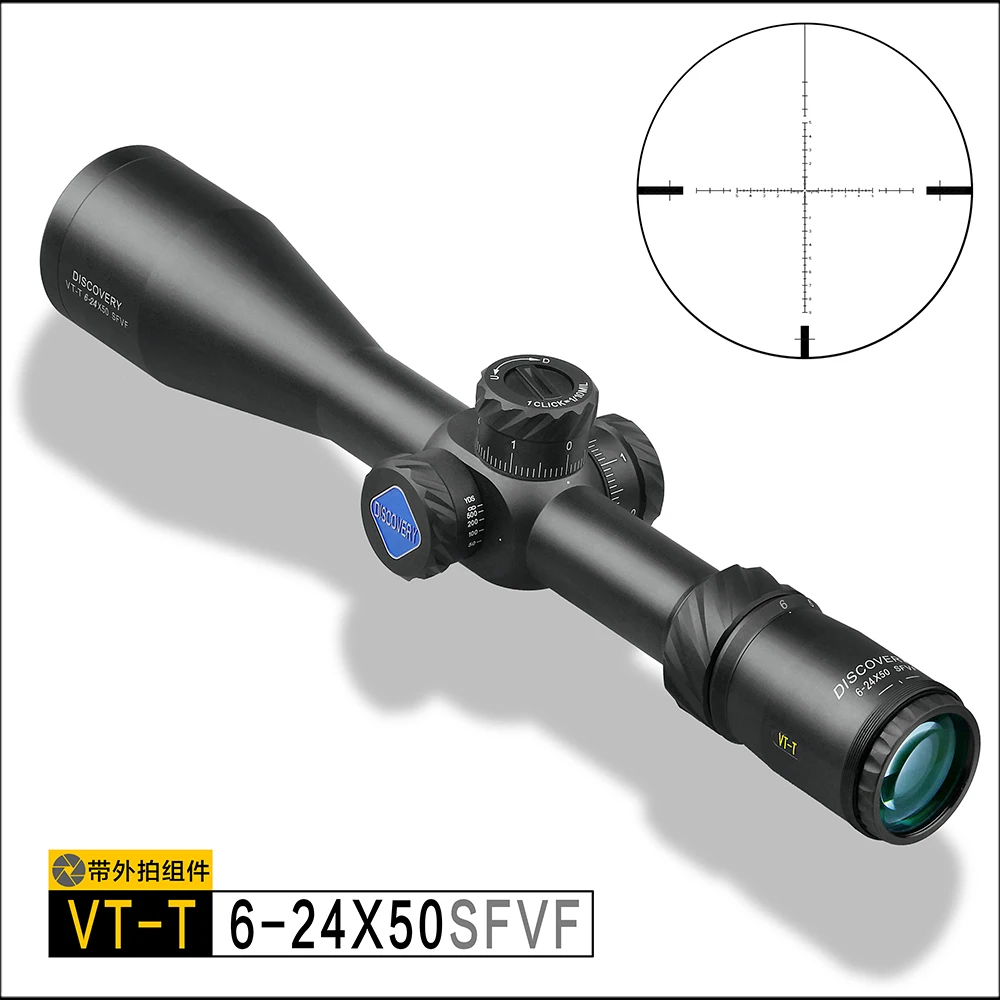 Оптический VT T6 24X50SFVF для обнаружения первого фокусного плана FFP охотничий прицел