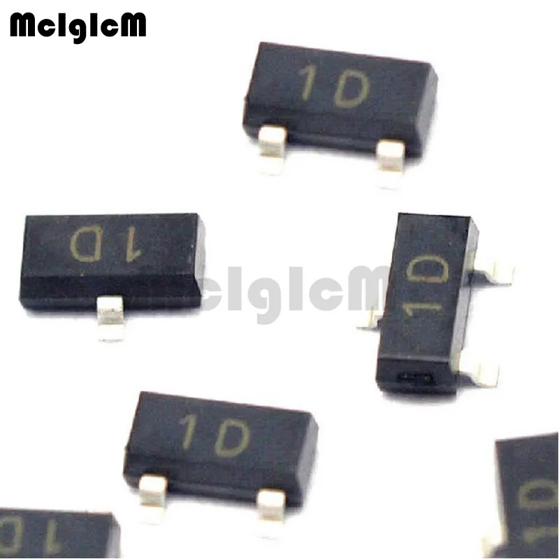 MCIGICM 100 шт. MMBTA42 SOT 23 1D MMBTA42LT1G высоковольтные транзисторы|high voltage transistor|transistor high