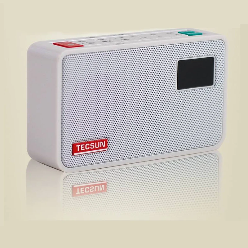 TECSUN ICR-100 TF карта fm-радио мини-громкоговоритель Диктофон MP3-плеер Радио Fm 76-108 с