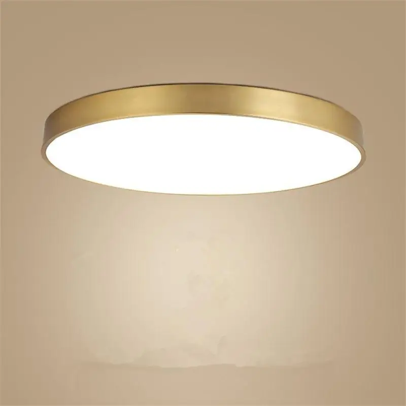 Ультратонкий Светодиодный потолочный светильник современные красочные