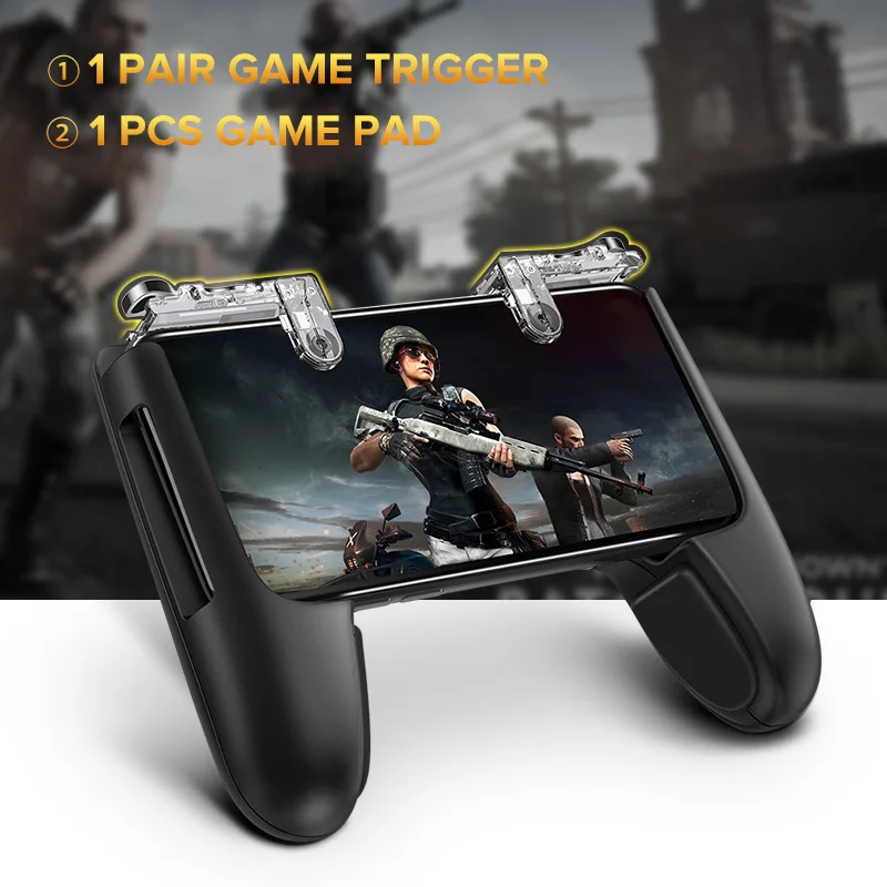 Game Pad Trigger Ugreen мобильный игровой контроллер геймпад триггер Aim Кнопка L1R1 джойстик для шутеров для IPhone Android телефон игровой коврик аксессуары - Цвет: Game Pad Trigger