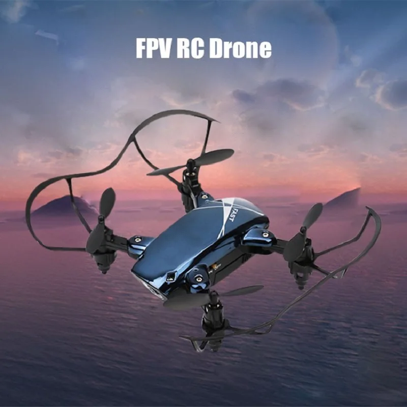 Радиоуправляемый Дрон с камерой S9M складной 2 4G 720P Wifi FPV озвученный контроль мини