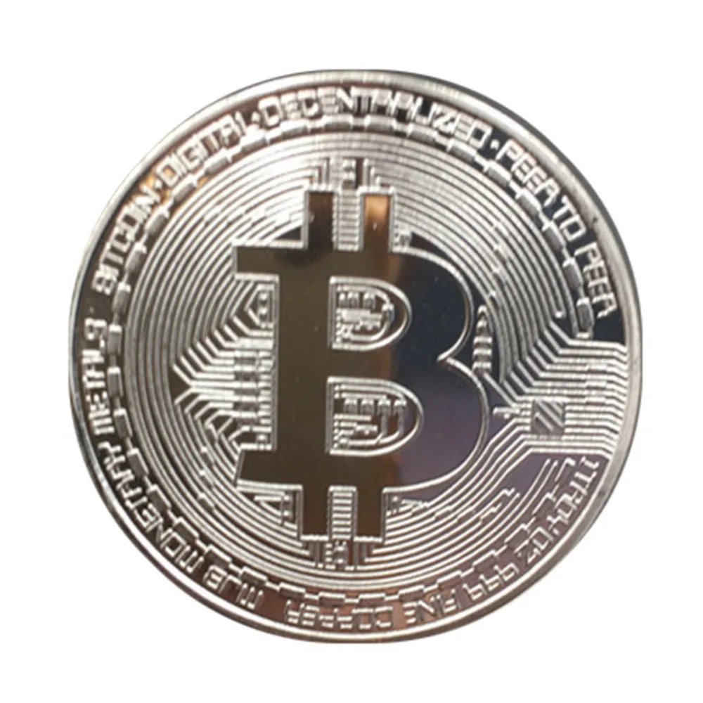 Фото 10 шт. Бесплатная доставка Серебряный/позолоченный Bitcoin монета арт коллекция 10 шт. Бесплатная доставка Серебряный/позолоченный Bitcoin монета арт коллекция
