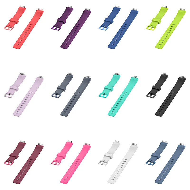 Unsex спортивные силиконовые часы ремешок 16 мм для Fitbit Inspire HR Wath Belt | Наручные
