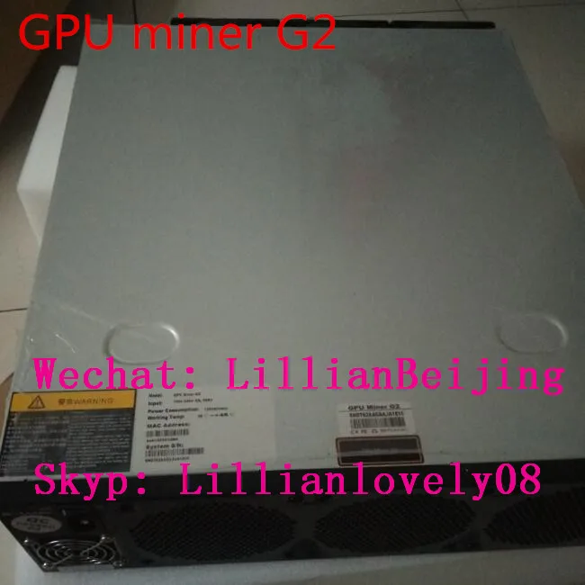 GPU Miner G2 из 8 карт Raden RX570 GDDR5 Майнинг машина antminer g2 hash rate 220Mh/s с блоком питания |