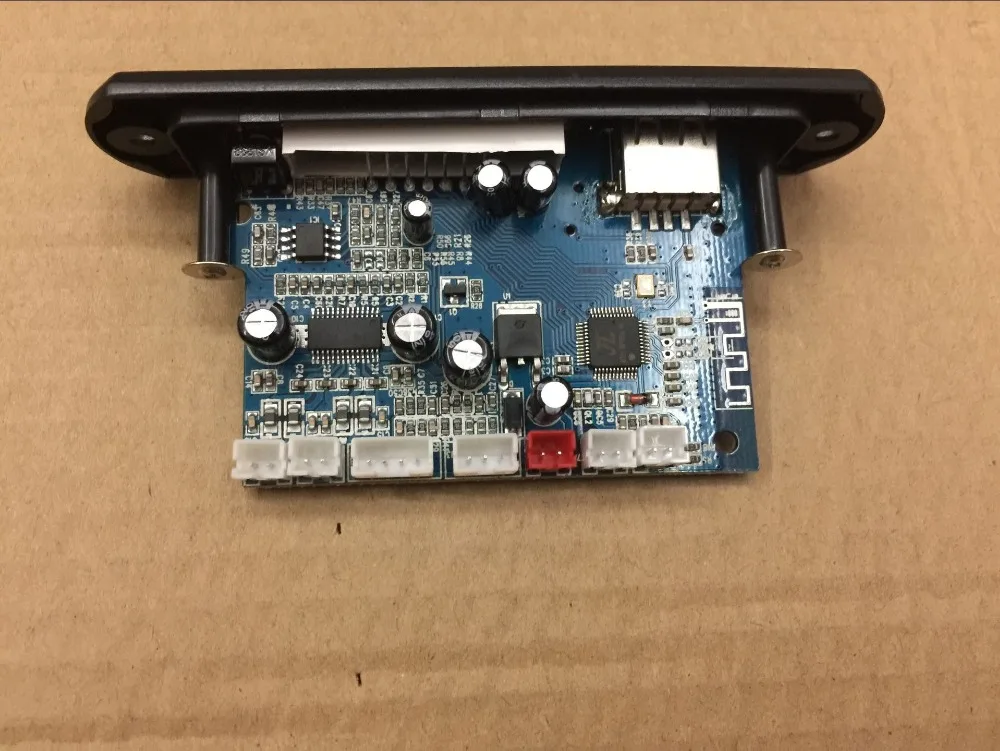 Беспроводной Bluetooth аудио MP3 декодер 12 В плата питания USB TF WMA APE FLAC WAV встроенный