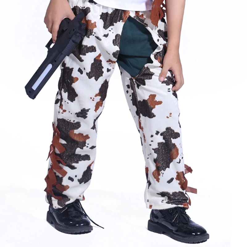 Бесплатная доставка костюм на Хэллоуин для мальчиков ковбойские сценические