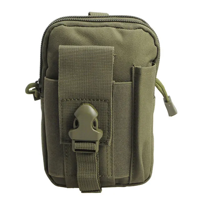 Светло-зеленый Тактическая поясная Сумка Molle 4,"-6", Чехол-кобура для смартфона, универсальный чехол, аксессуар для повседневного использования, сумка для инструментов с петлей для ремня - Цвет: Светло-зеленый