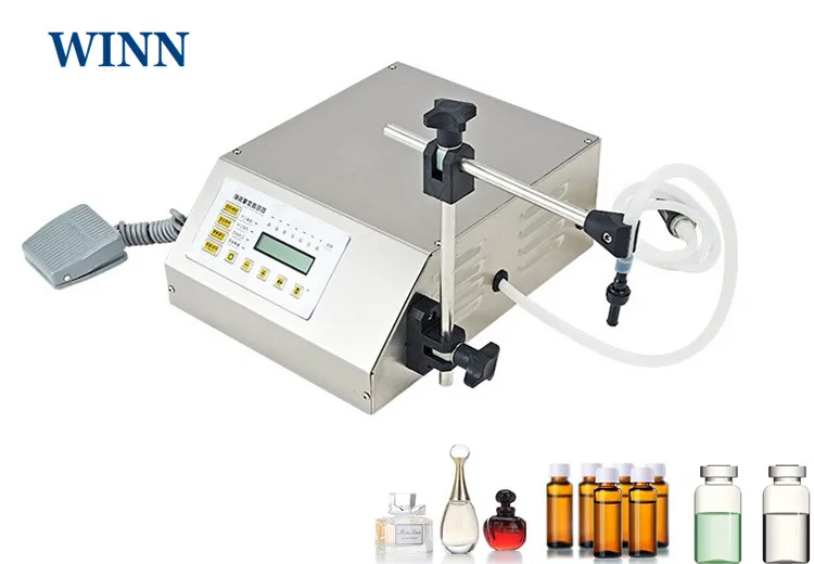 160 Electric filling machine for liquid material digital display Multipurpose water perfume Filling machine wine filler packer