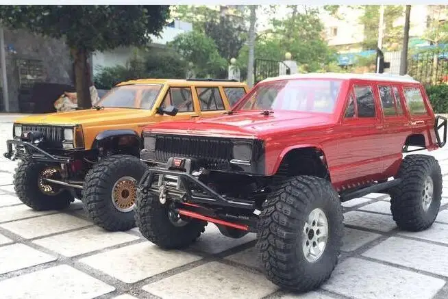 1/10 RC Рок Гусеничный прозрачный корпус колесная база 300 мм для 1/10 RC Рок Гусеничный AAX-10 SCX10 90028 Chereokee