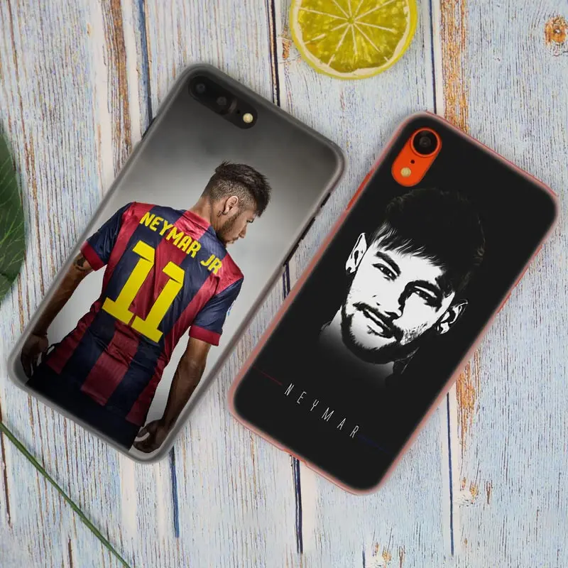 Neymar JR общее количество 11 Горячая Мода Прозрачный жесткий чехол для телефона с