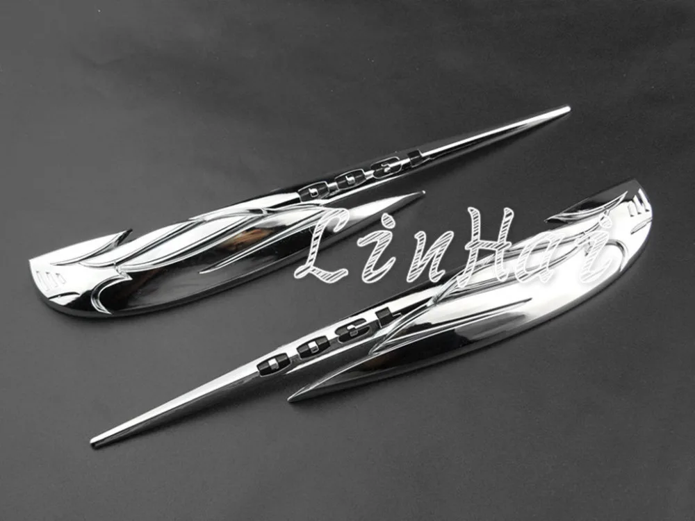 1 пара хромированные наклейки на бензобак Honda VTX 1300 VTX1300|sticker iphone|sticker muralssticker sport |