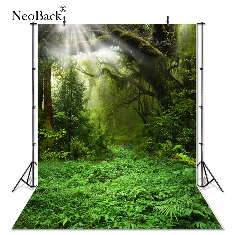 NeoBack лесной лес фоны для фотосъемки фотостудия помещений Свадебная сцена студия