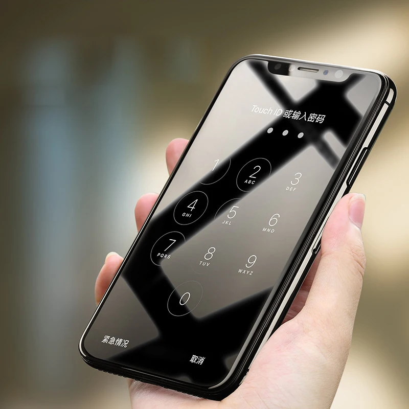 100 шт. romiky IX IPX 0.3 мм закаленное Стекло для IPhone X Экран протектор 2.5D 9 H жесткий