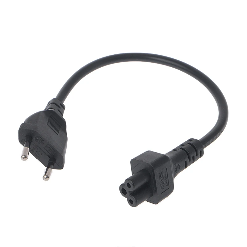 Новый шнур адаптера питания EU 2 Pin Male к IEC 320 C5 Micky для ноутбука источник 30 см горячий
