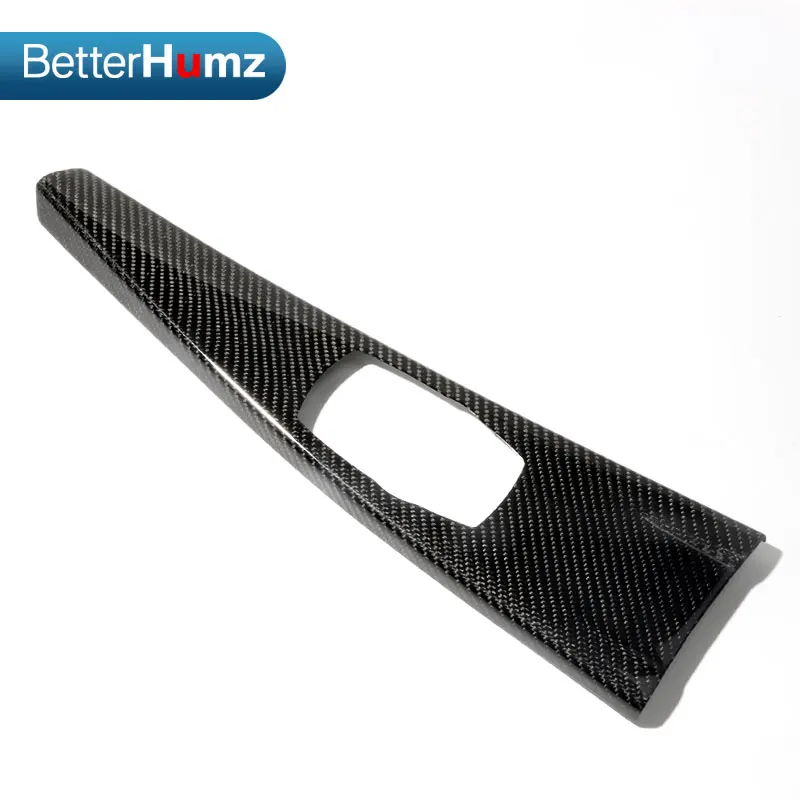 Внутренняя Мультимедийная панель из углеродного волокна накладка на кнопки