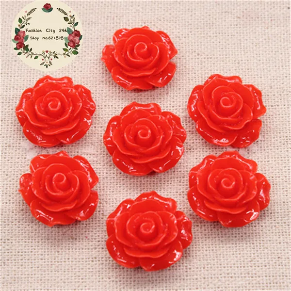 

Полимерные кабошоны Ywbeads 20 мм, 30 шт., 15 цветов