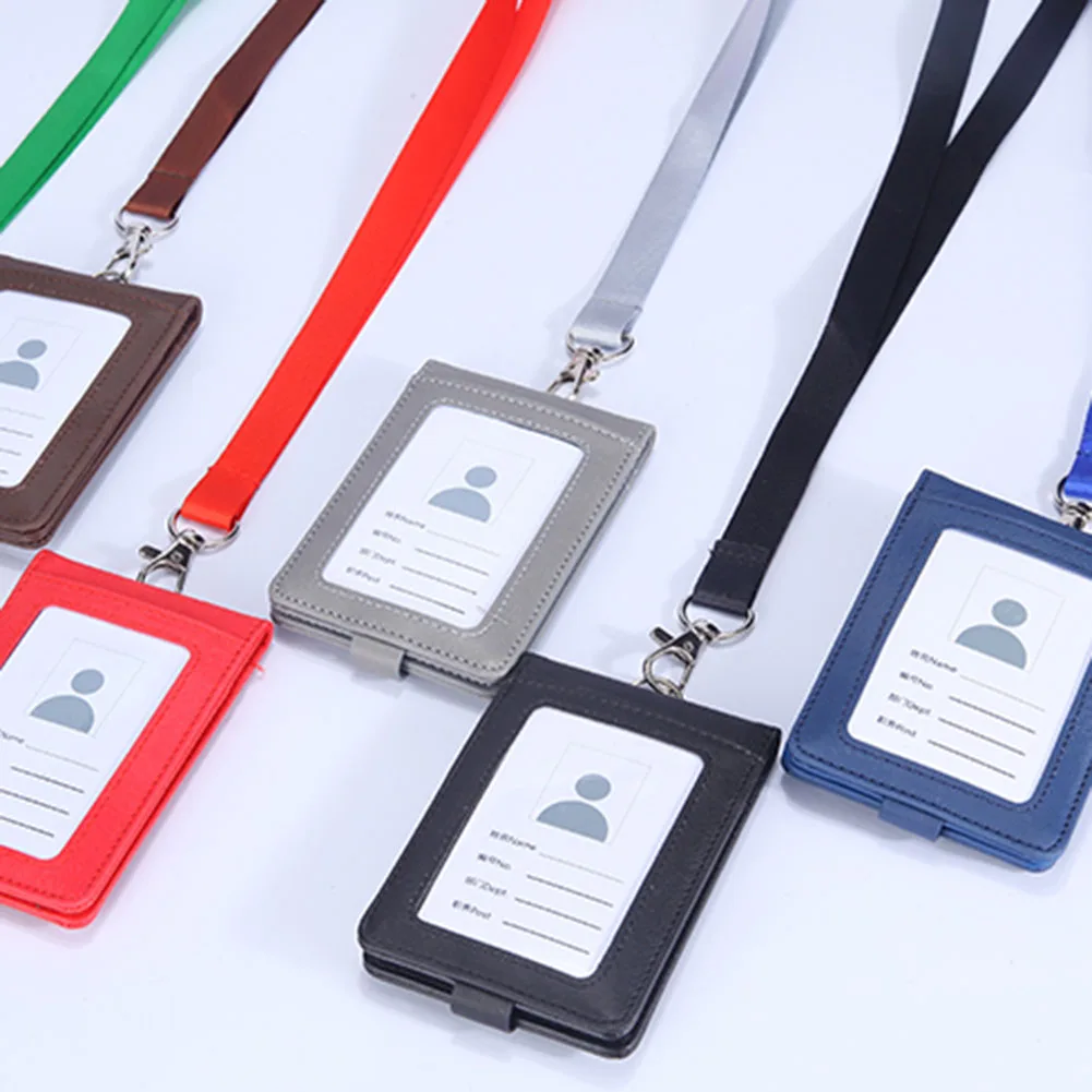 Женский шейный ремешок со шнурком держатель для бейджа идентификационной Карты