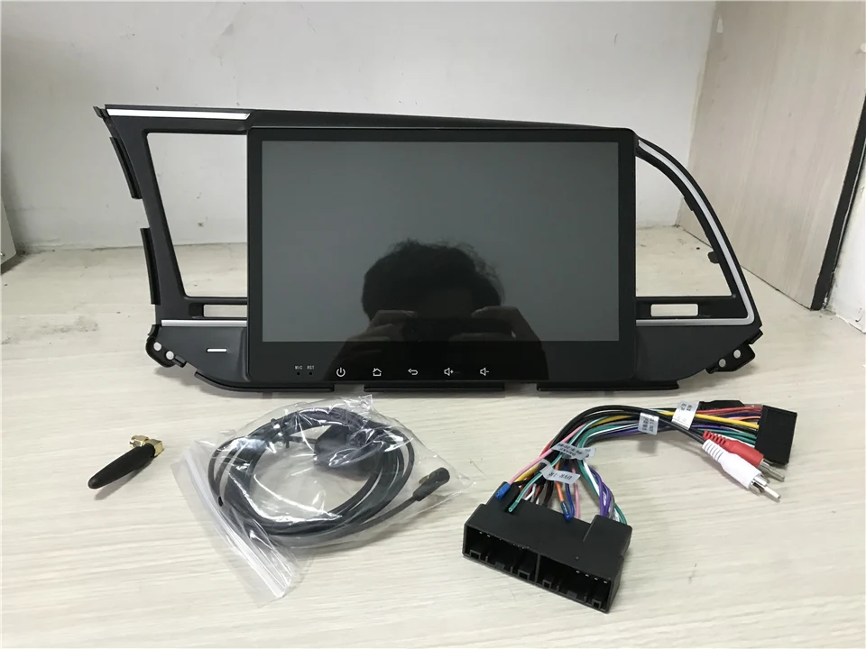 Android 10,0 4+ 64G Автомобильный DVD мультимедиа для HYUNDAI ELANTRA Авторадио экран стерео головное устройство магнитофон USB