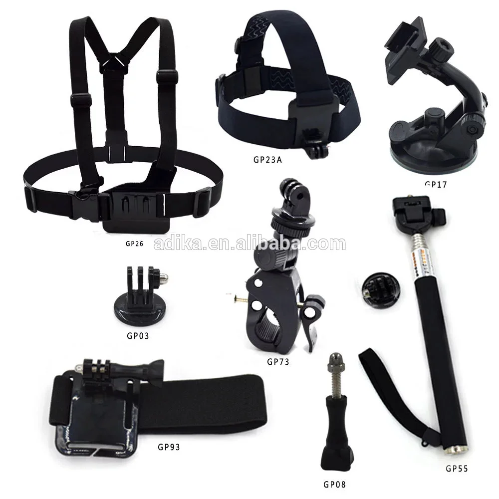 Набор аксессуаров для спортивной экшн камеры ремень на запястье селфи адаптер