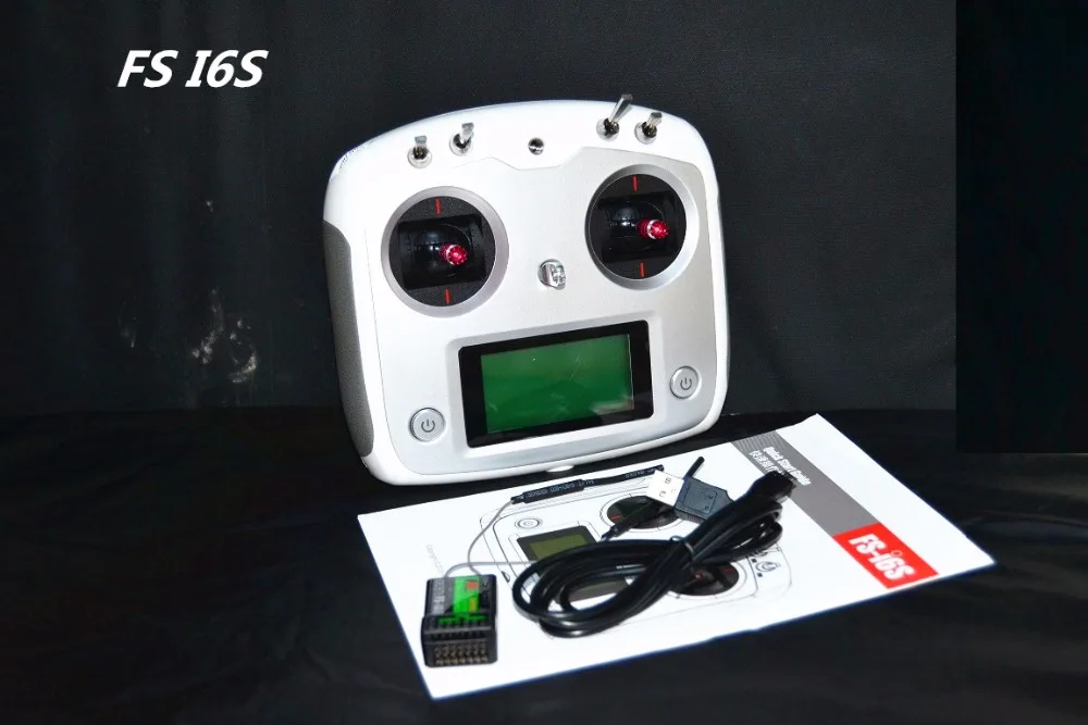 Оригинальный радиопередатчик Flysky FS i6s 2 4G 6 канальный пульт дистанционного