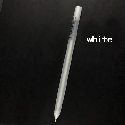 white 1 шт. 9 цветов kawai карандаши флуоресцентные краски карандаши маркеры офисные школьные принадлежности художественное Рисование маркером ручка - Цвет: white