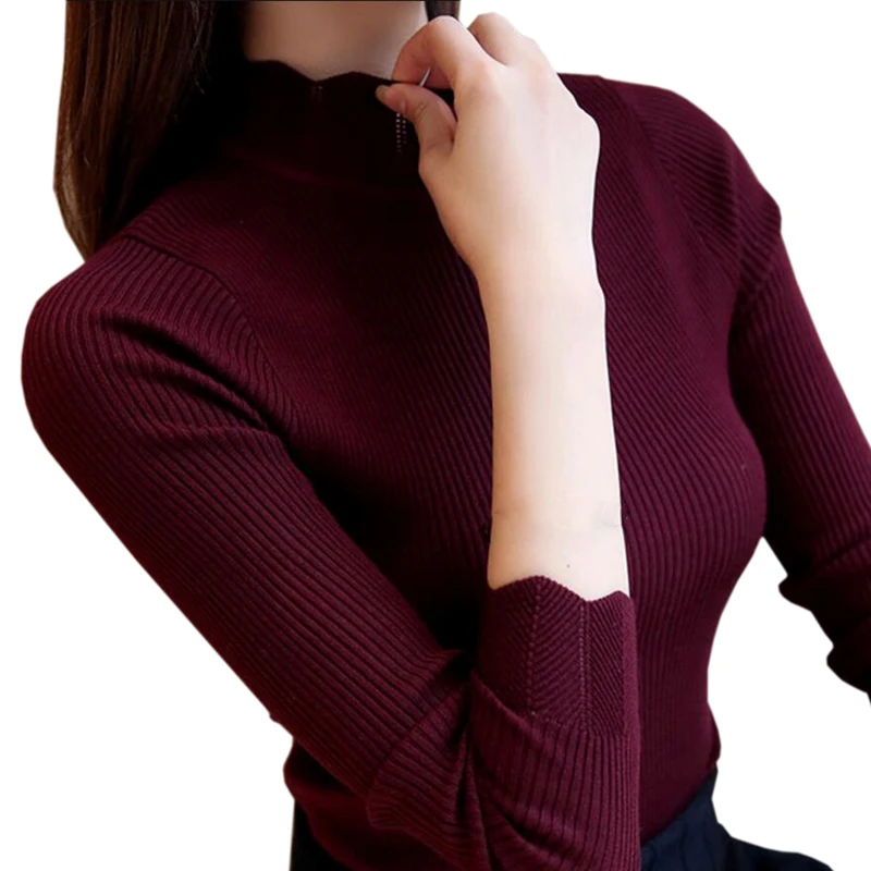 

2018 Autumn Sweater Women Embroidery Knitted Winter Women Sweater Pullover Female Knitted Sweater Women Long sleeve Tops LY1037